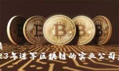 优质2023年进军区块链的实