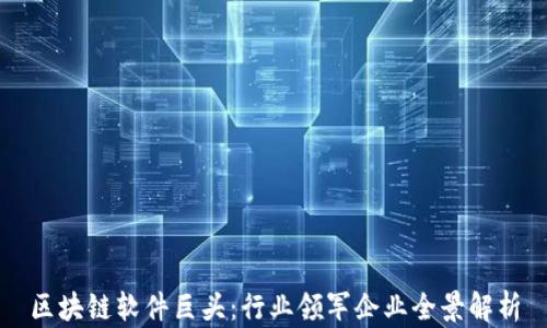 区块链软件巨头:行业领军企业全景解析