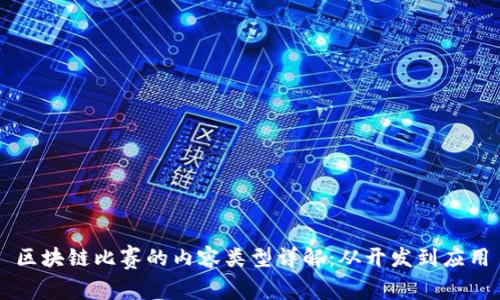 区块链比赛的内容类型详解:从开发到应用
