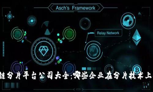 区块链分片平台公司大全:哪些企业在分片技术上领先?