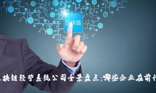区块链经营系统公司全景盘点:哪些企业在前行?