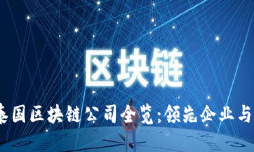 2023年泰国区块链公司全览:领先企业与创业机会