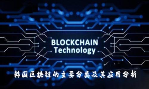 韩国区块链的主要分类及其应用分析
