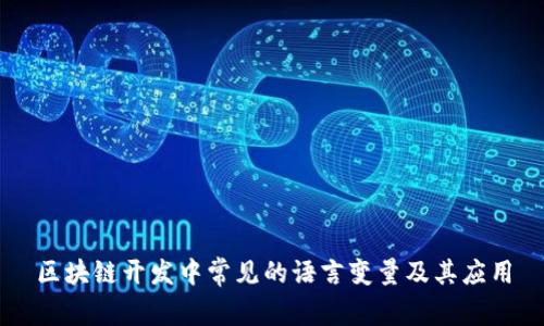 区块链开发中常见的语言变量及其应用