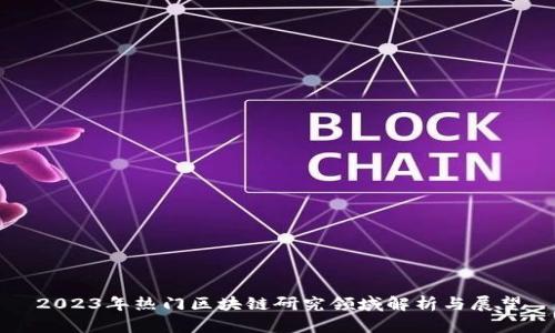 2023年热门区块链研究领域解析与展望